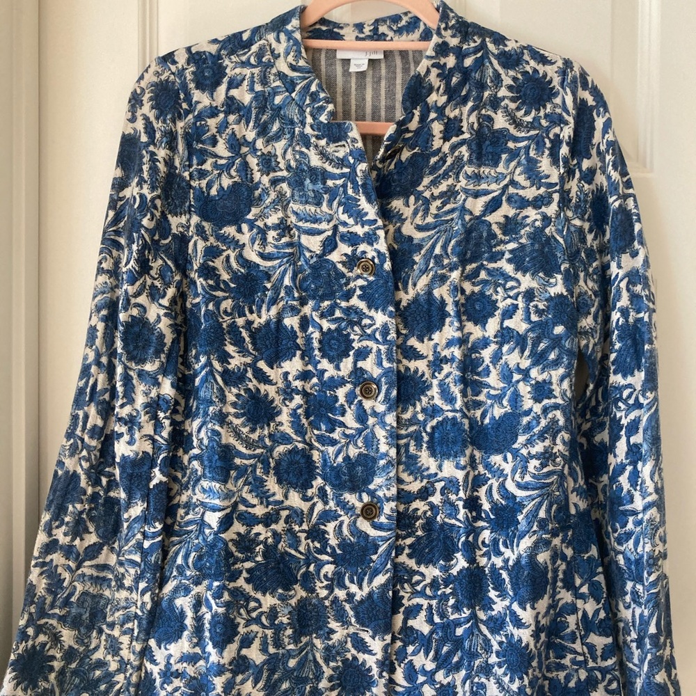 J.Jill Cotton Blazer